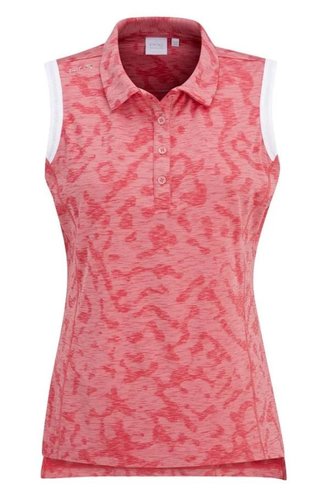 PING Colleen Sleeveless dámske polo, sweet pea