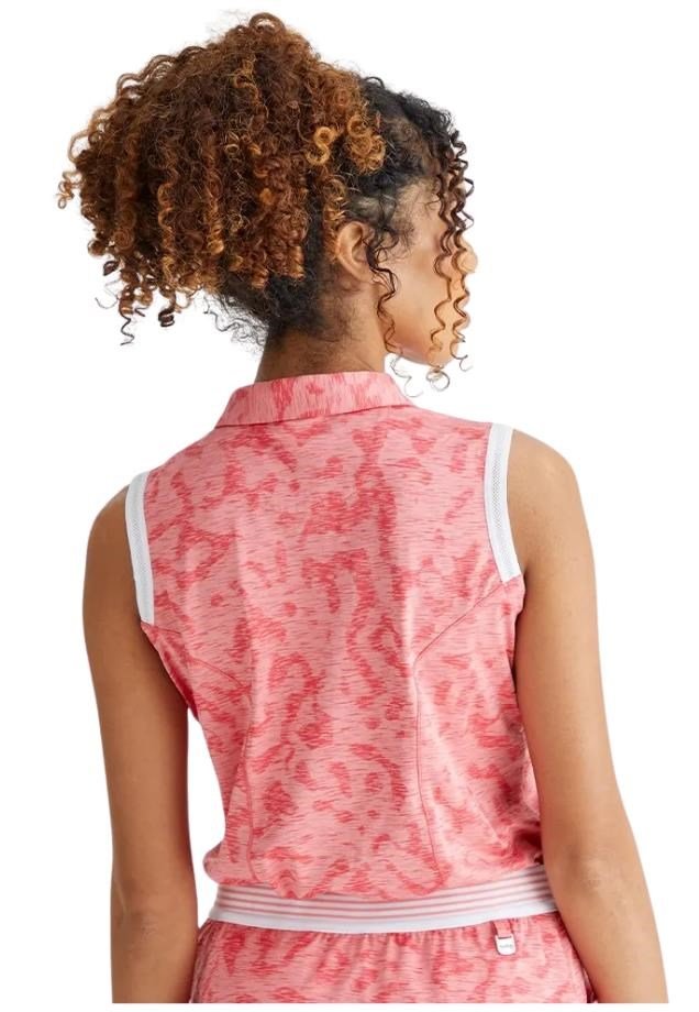PING Colleen Sleeveless dámske polo, sweet pea