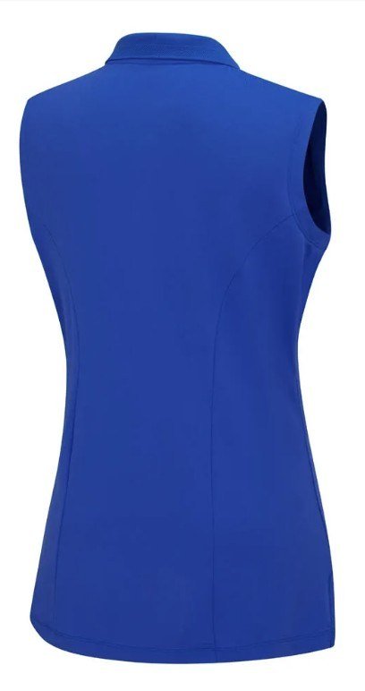 PING Solene Sleeveless dámske polo, ultra blue