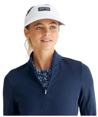 PING Abigale Performance Fleece dámska mikina, navy