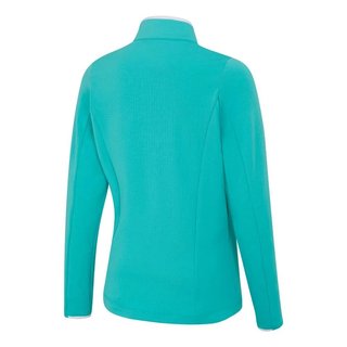 PING Abigale Fleece dámska mikina, jasná aqua