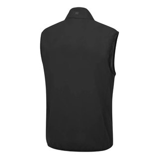 PING Ashbourne pánska fleece vesta, čierna/asfalt