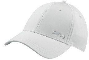 PING dámska šiltovka, biela, one size