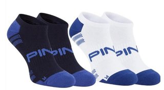 PING No-Show pánske ponožky (2 páry), navy/biela multi, EU 41-46 (UK 7-11)