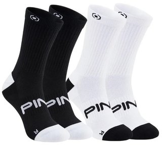 PING Crew pánske ponožky, čierno/biele