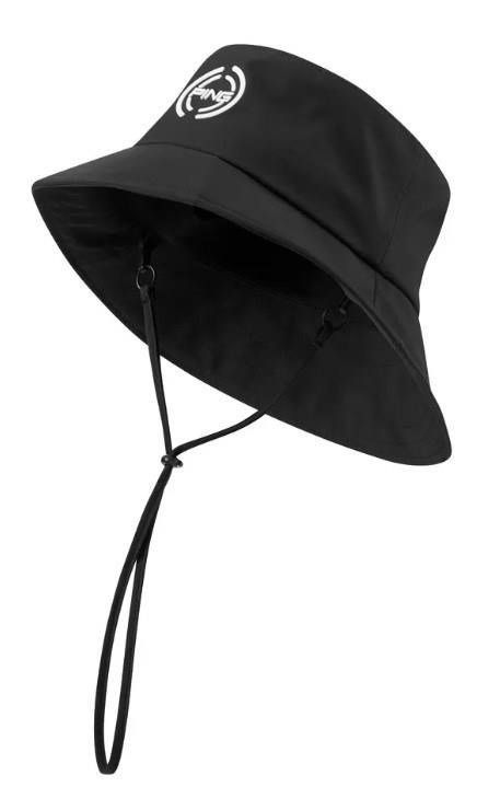 PING SensorDry waterproof pánsky bucket hat, čierny