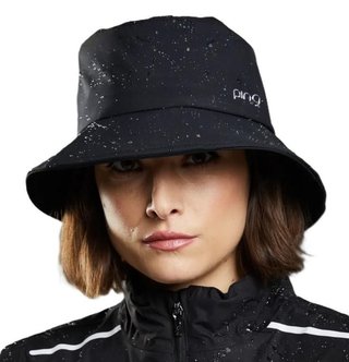 PING SensorDry Waterproof ladies bucket hat, čierny