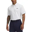 Under Armour T2G Printed pánske polo, biele