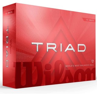 Wilson Triad golfové loptičky 2025