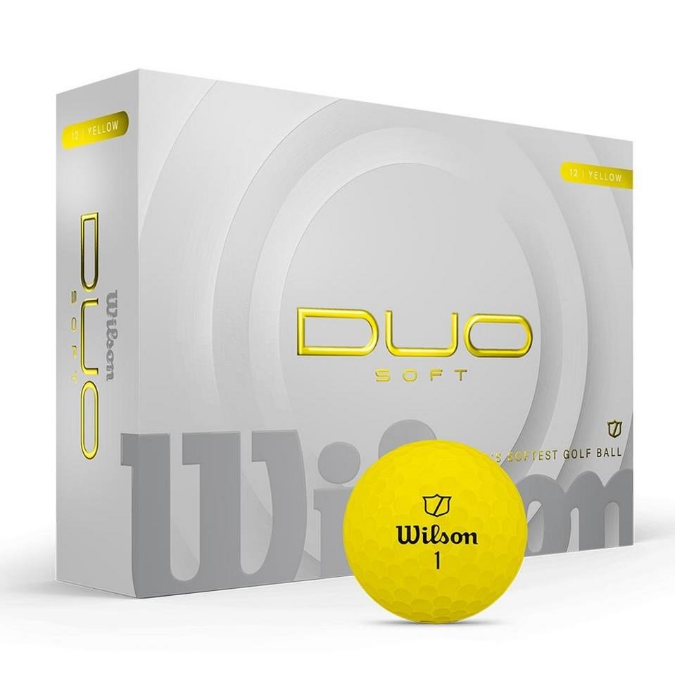 Wilson Duo Soft golfové loptičky, žlté