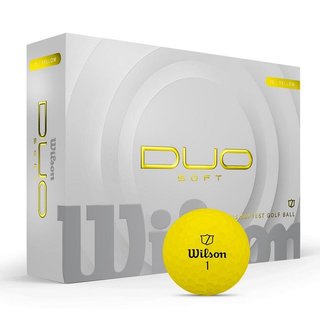 Wilson Duo Soft golfové loptičky, žlté