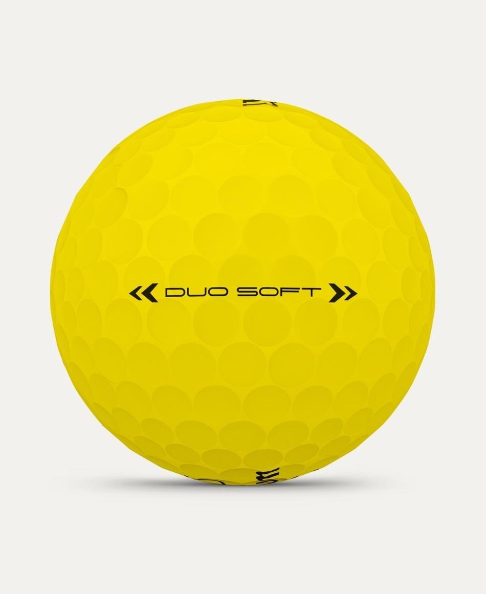 Wilson Duo Soft golfové loptičky, žlté