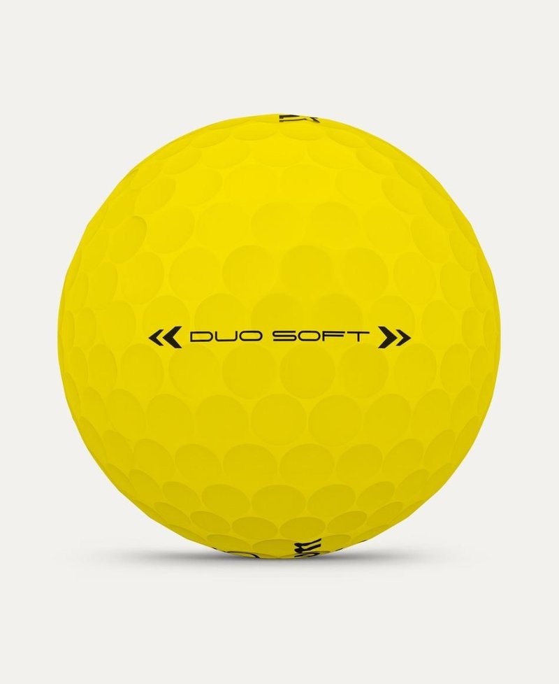 Wilson Duo Soft golfové loptičky, žlté