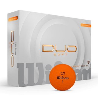 Wilson Duo Soft golfové loptičky, oranžové