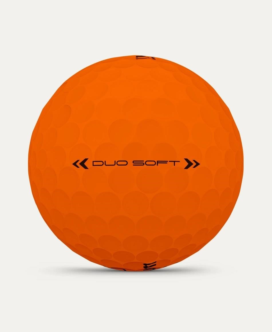 Wilson Duo Soft golfové loptičky, oranžové