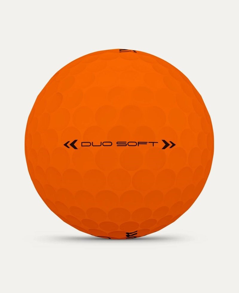 Wilson Duo Soft golfové loptičky, oranžové