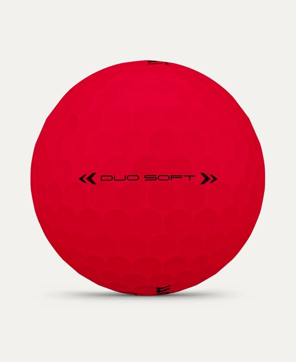 Wilson Duo Soft golfové loptičky, červené