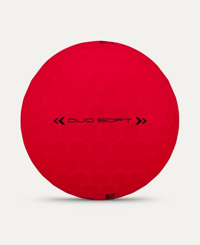 Wilson Duo Soft golfové loptičky, červené
