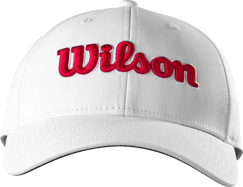 Wilson Tour pánska kšiltovka, bielo/červená