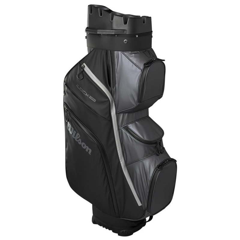 Wilson I-Lock Dry cart bag, čierno/sivý