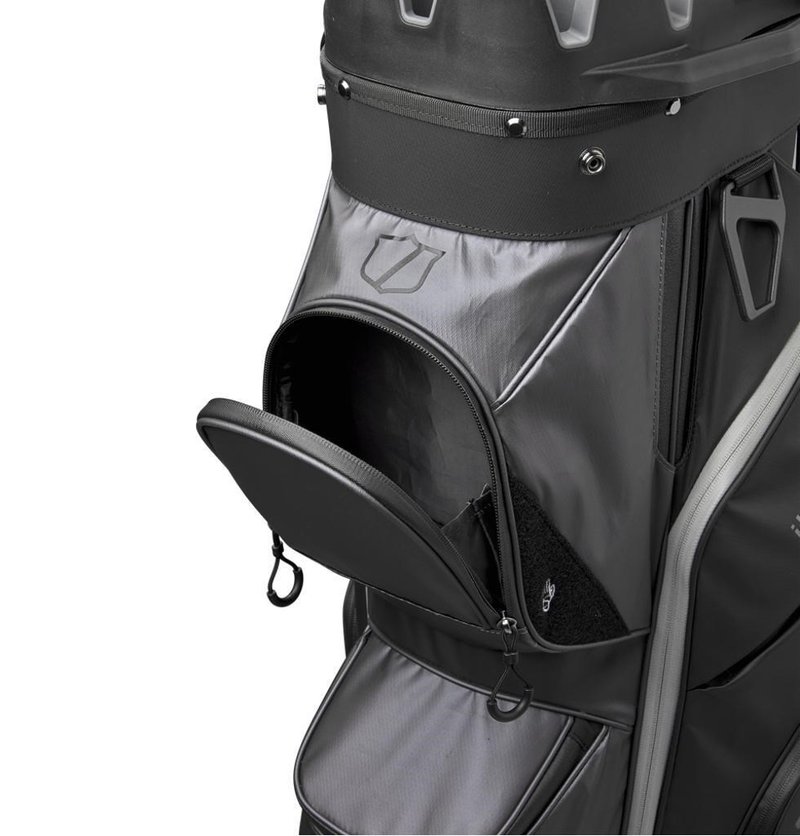 Wilson I-Lock Dry cart bag, čierno/sivý