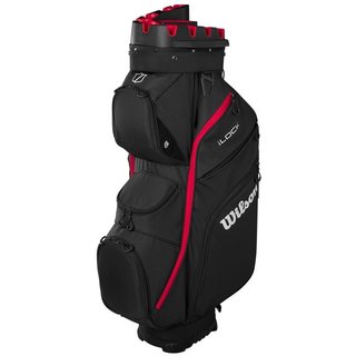 Wilson I Lock cart bag, čierno/červený