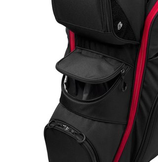 Wilson I Lock cart bag, čierno/červený