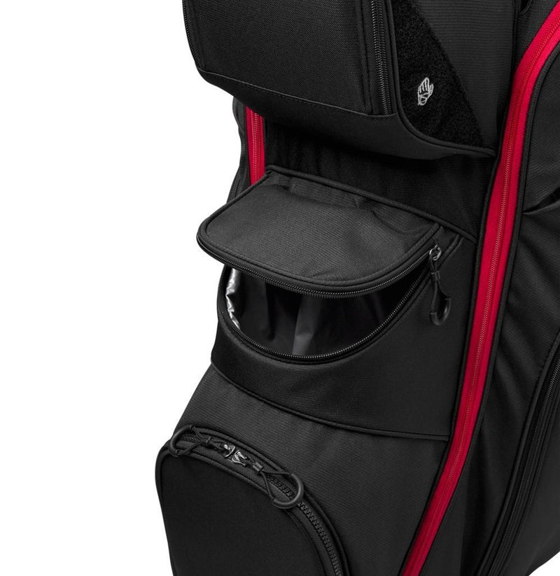 Wilson I Lock cart bag, čierno/červený