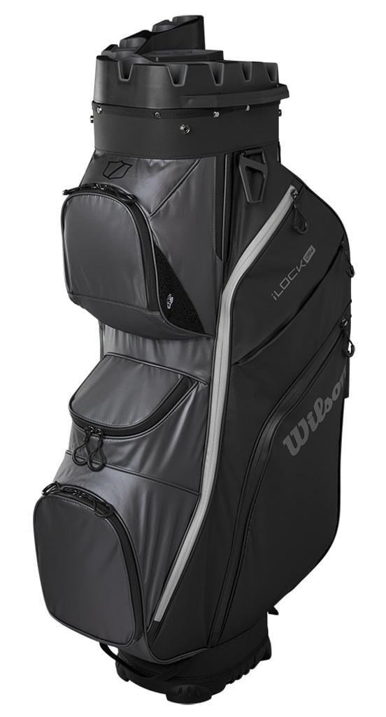 Wilson I Lock cart bag, čierno/sivý