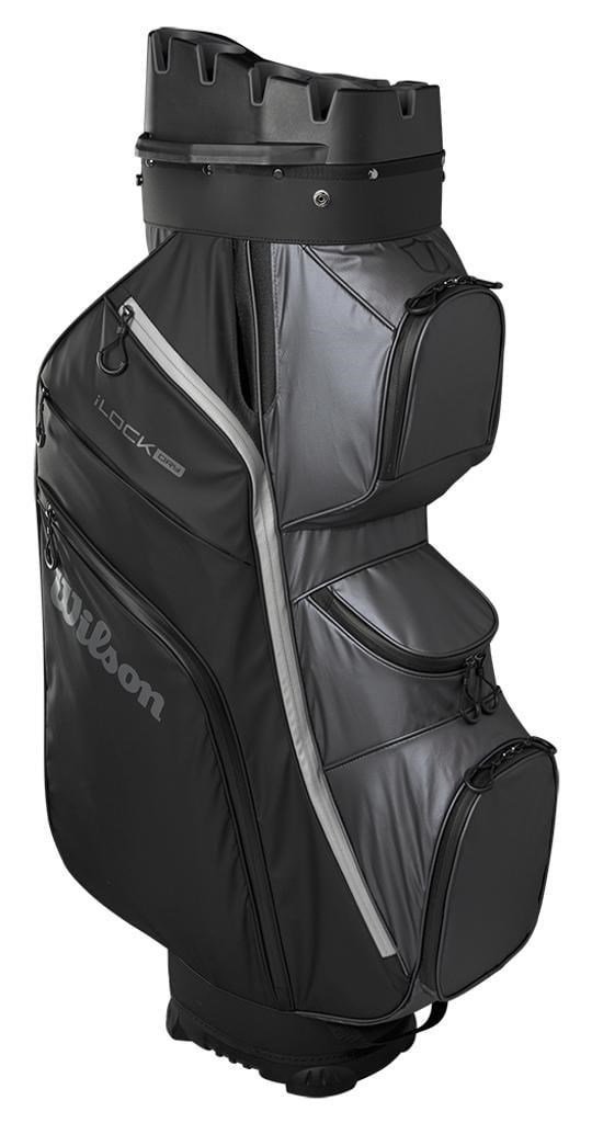 Wilson I Lock cart bag, čierno/sivý