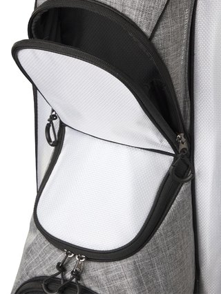 Wilson Feather cart bag, čierna/sivá/biela