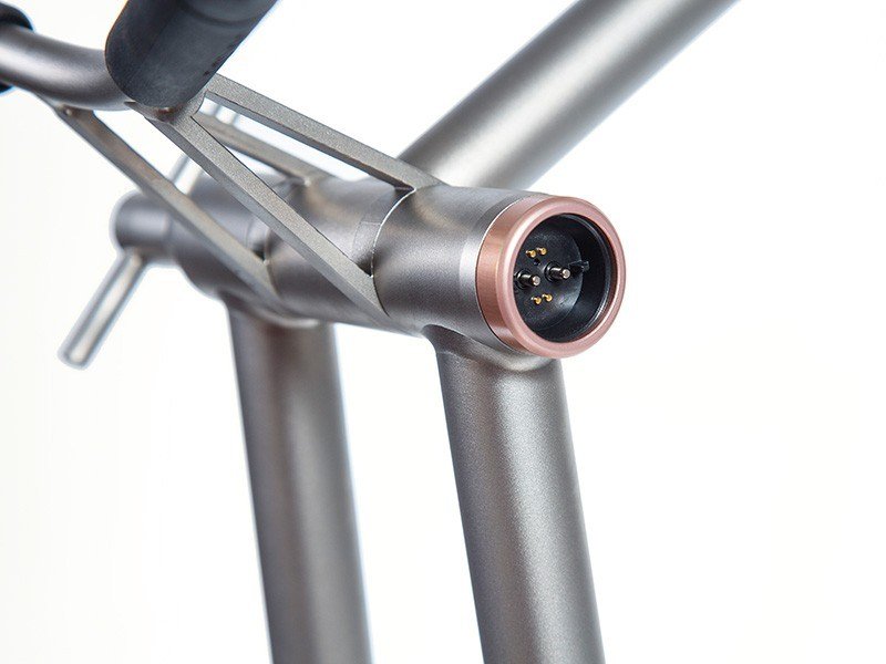 JuCad Phantom Titan Rose 2.0 elektrický vozík + prenosná taška, titanium