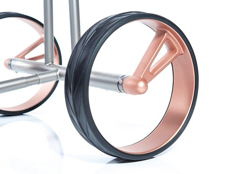 JuCad Phantom Titan Rose 2.0 elektrický vozík + prenosná taška, titanium