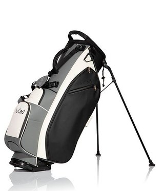 JuCad 2in1 FIirst Class stand bag, čierna/sivá/biela