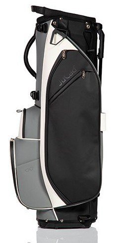 JuCad 2in1 FIirst Class stand bag, čierna/sivá/biela