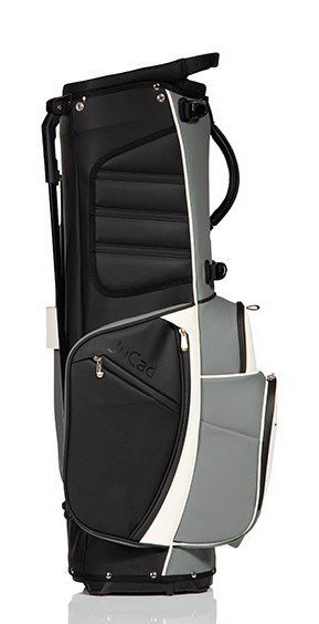 JuCad 2in1 FIirst Class stand bag, čierna/sivá/biela