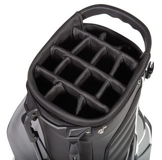 JuCad 2in1 FIirst Class stand bag, biely
