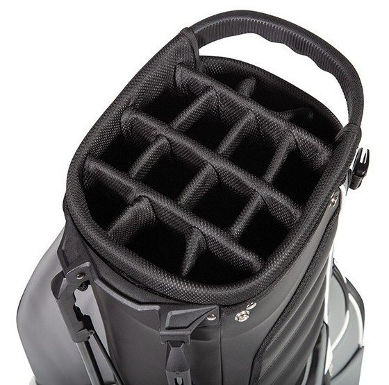 JuCad 2in1 FIirst Class stand bag, biely