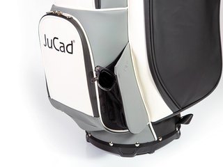 JuCad 2in1 FIirst Class stand bag, biely
