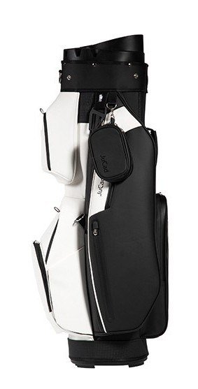 JuCad First Class Revolution cart bag, čierno/biely