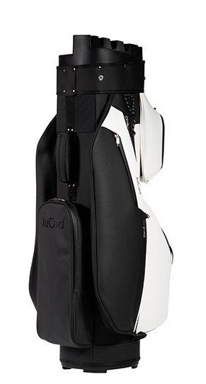JuCad First Class Revolution cart bag, čierno/biely