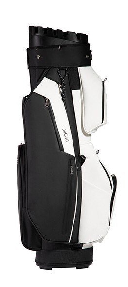 JuCad First Class Revolution cart bag, čierno/biely
