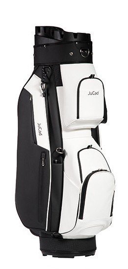 JuCad First Class Revolution cart bag, čierno/biely