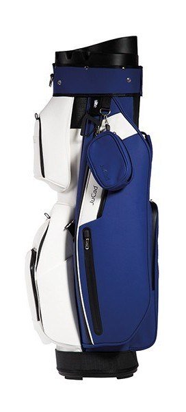 JuCad First Class Revolution cart bag, kráľovská modrá/biela