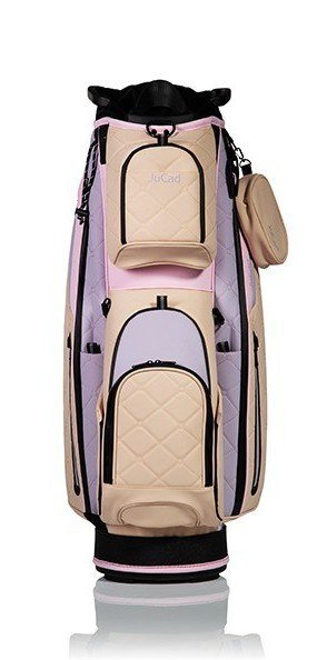 JuCad First Class cart bag, béžová/fialová/ružová