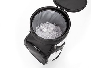 JuCad Jucad stool with cooler, čierna