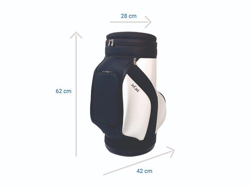 JuCad Jucad stool with cooler, černo/bílá