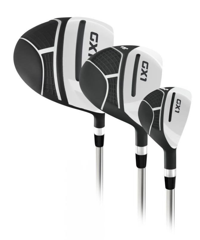 Masters GX1 Gts pánsky golfový set, grafit, + stand bag, čierna/sivá/biela
