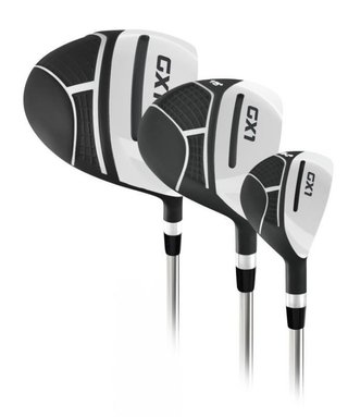 Masters GX1 Gts pánsky golfový set, grafit, MLH + stand bag, čierna/sivá/biela