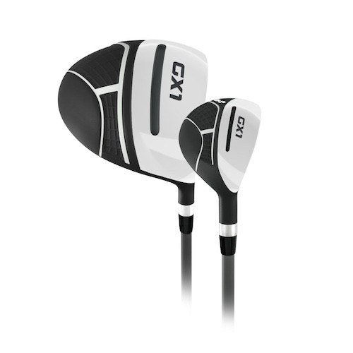 Masters GX1 Gts pánsky golfový polset, grafit + stand bag, čierny/sivý/biely